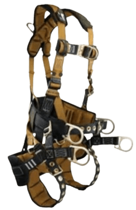 Ascending/Descending body harness for adjustable according to use. 